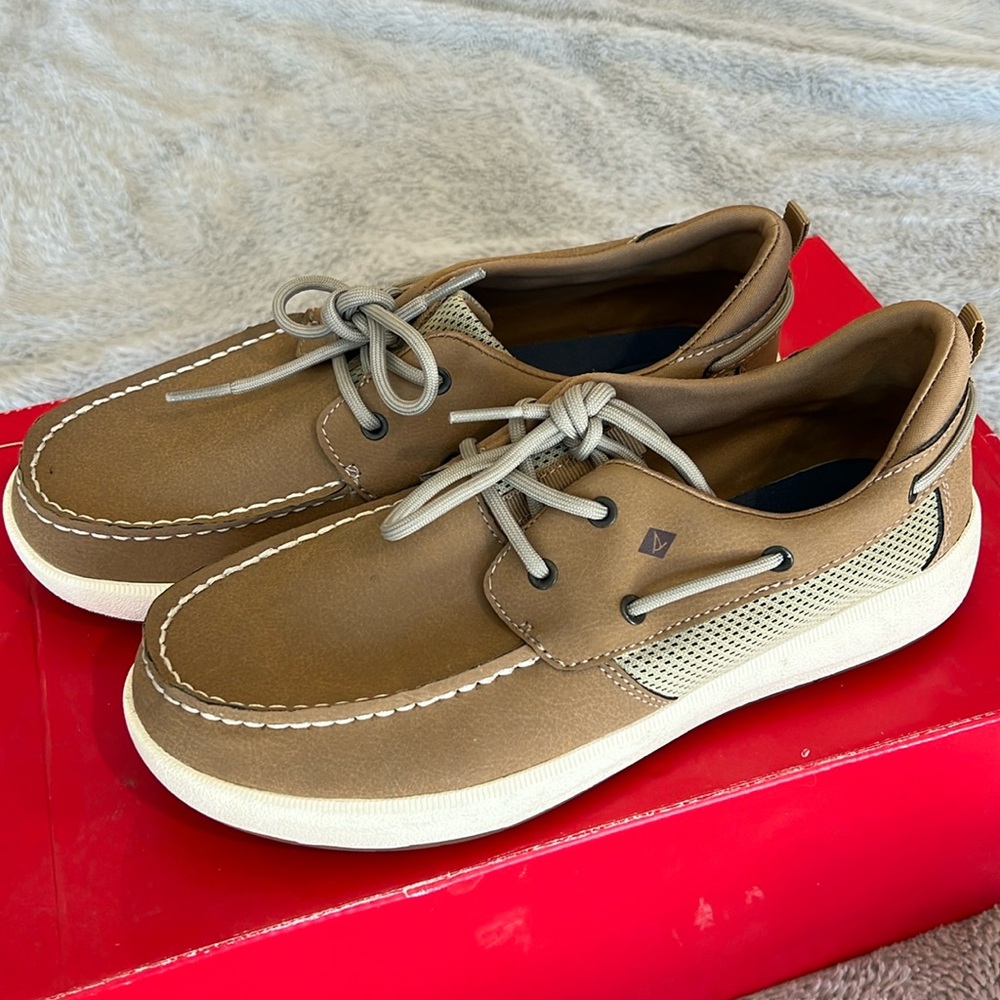 Sperry Fairwater PLUSHWAVE™ Boat Shoe - Boys US 5.0 M